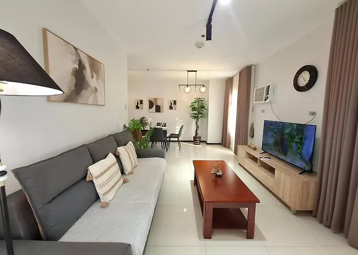 Apartamento 3br Pent -100sqm-15pax -free Parking -pet -moa,picc,wtc,ccp